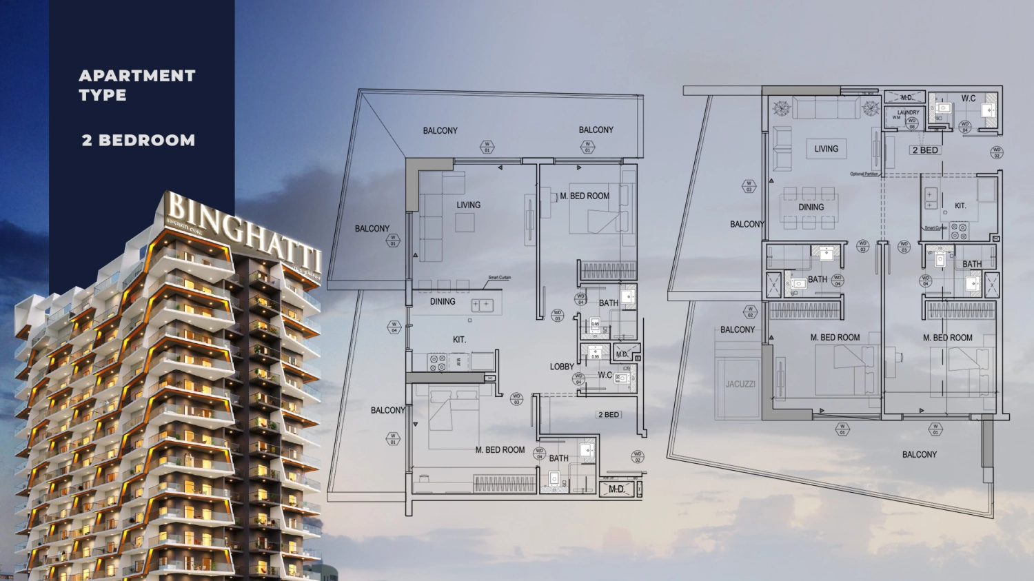 2 BR - Type B